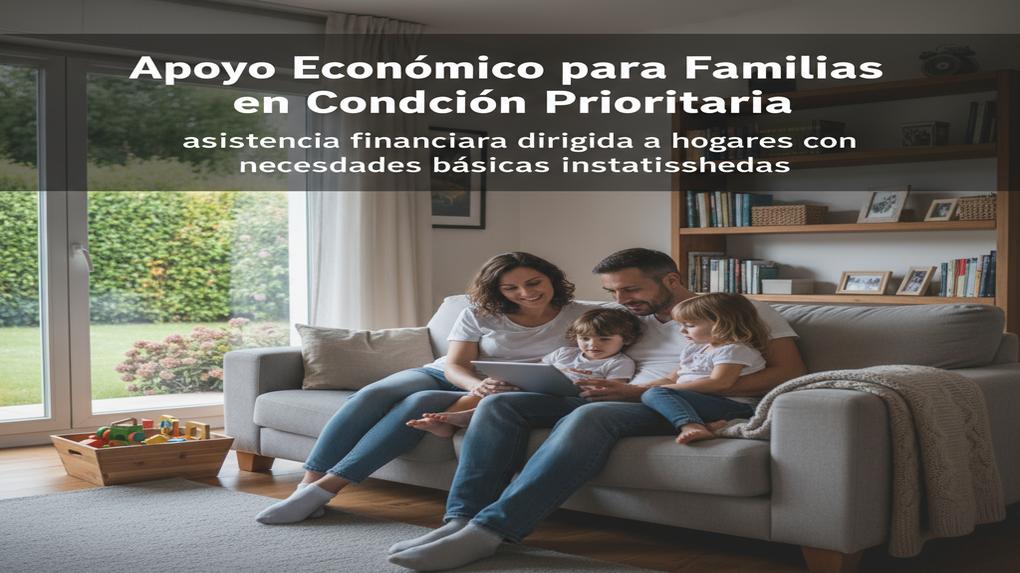 Apoyo Económico para Familias en Condición Prioritaria: asistencia financiera dirigida a hogares con necesidades básicas insatisfechas