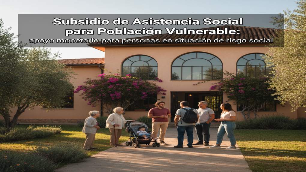 Subsidio de Asistencia Social para Población Vulnerable: apoyo monetario para personas en situación de riesgo social